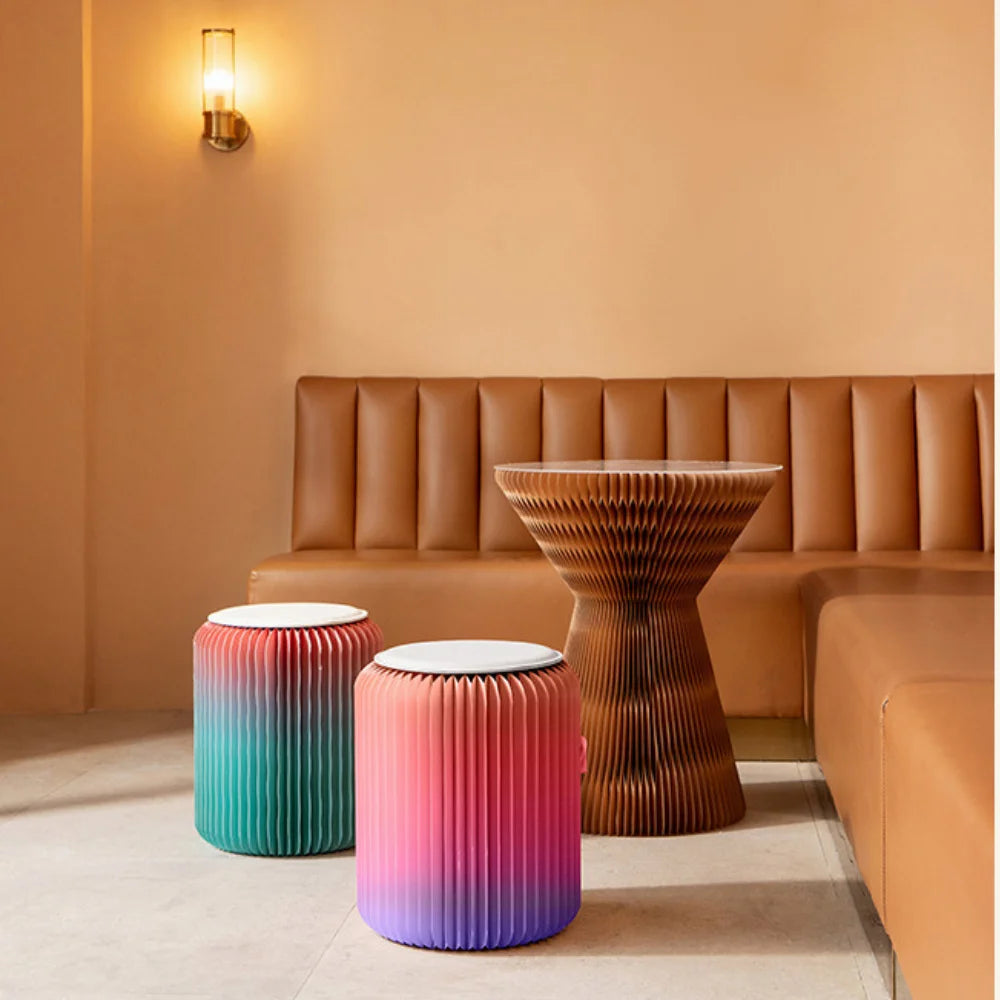 Gradient Vanity Stool