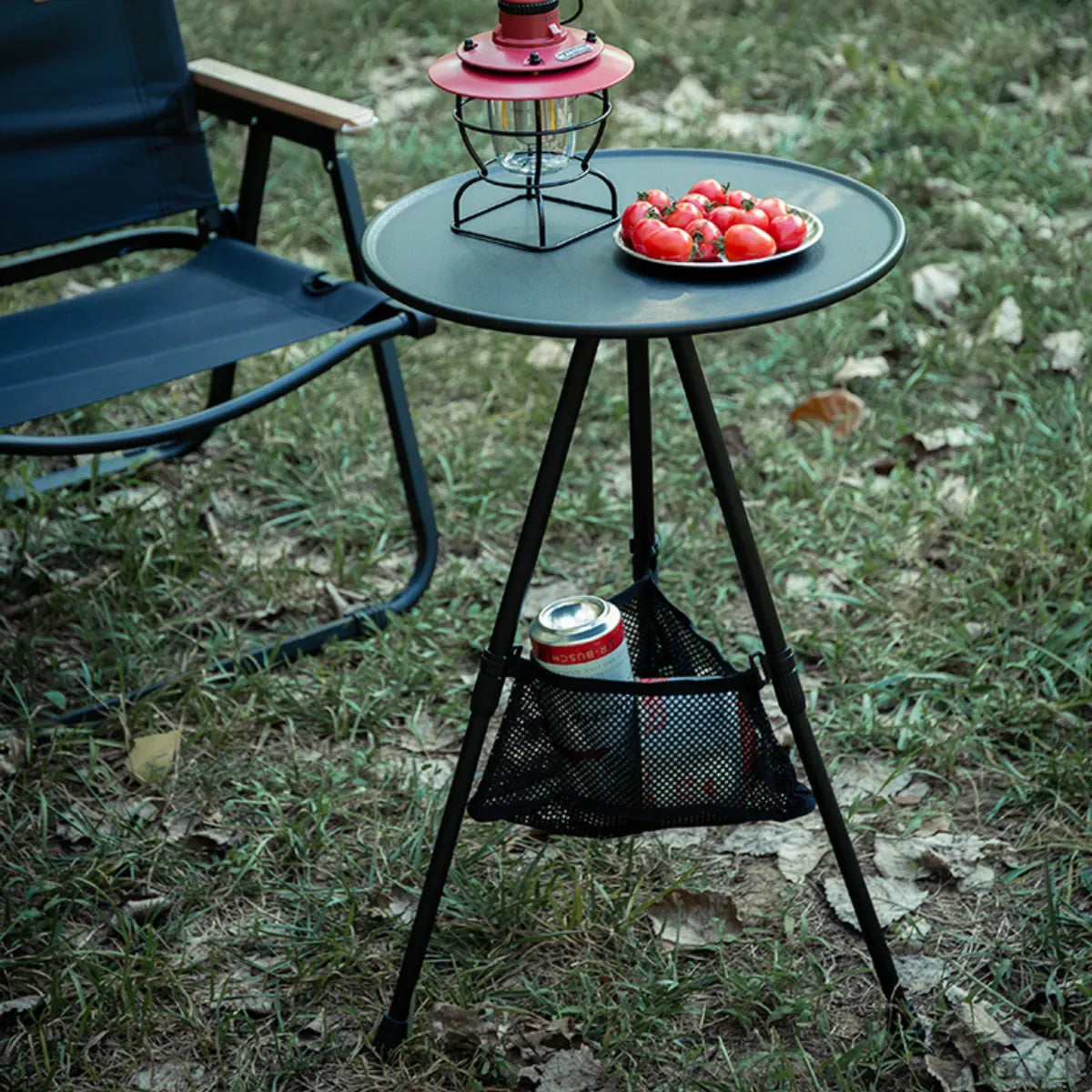Folding Coffee Table-Adjustable Outdoor Side Table