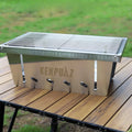 1s Folding Camping BBQ Grill - Fitting IGT Table