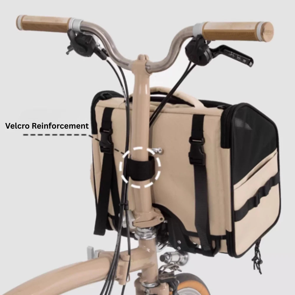 2-In-1 Pet Bike Carrier For Brompton