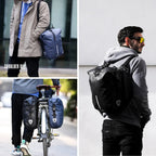 Waterproof 3-in-1 Convertible Bike Pannier Backpack