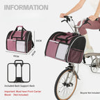 3-in-1 Pet Bike Carrier & Backpack For Brompton