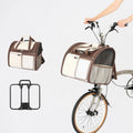 3-in-1 Pet Bike Carrier & Backpack For Brompton