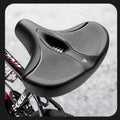 33cm Extra Wide Thick Bicycle Seat With Dual Shock Balls