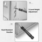 All-in-One Portable Camping Stove (BBQ & Stew)