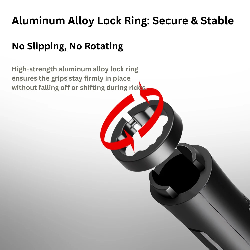 Anti-Slip Ergonomic Rubber Bike Grips