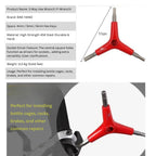 BIKE HAND 3-Way Hex & Socket Combo Wrench