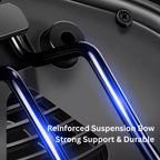 Extra Wide Soft Bicycle Seat With Dual Shock Absorption