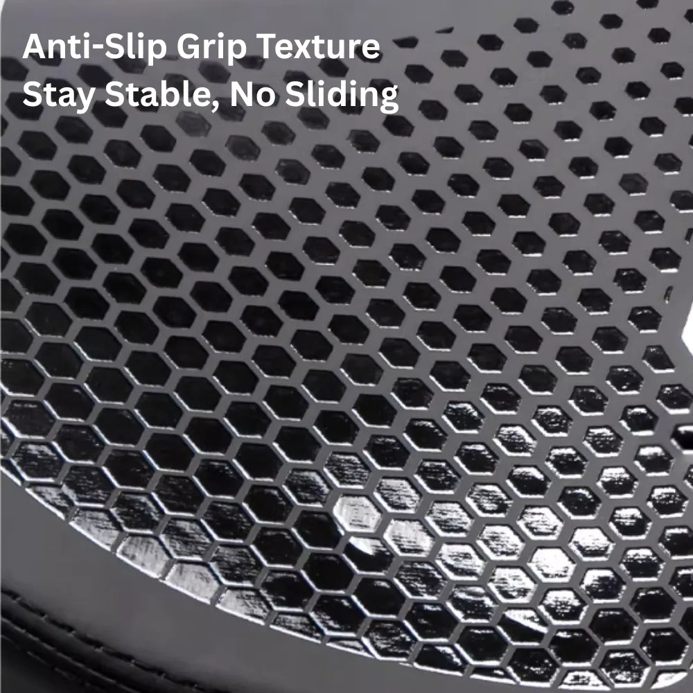 Extra Wide Soft Bicycle Seat With Dual Shock Absorption