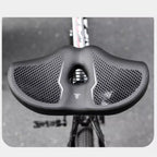 Extra Wide Soft Bicycle Seat With Dual Shock Absorption