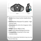 Extra Wide Dual-Shock Bike Seat