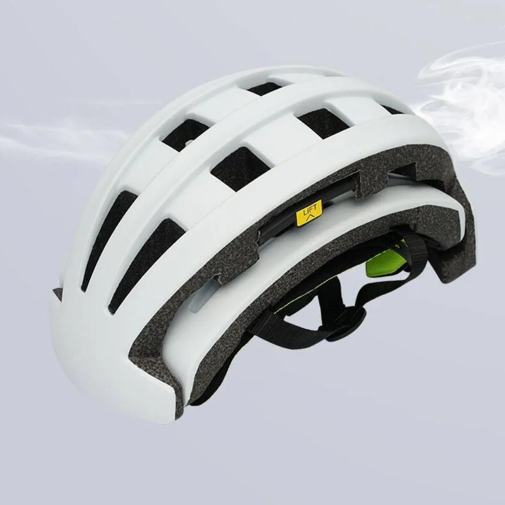 Foldable Bike Helmet Integrated Molding 18 Vents Breathable Safety