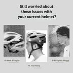 Foldable Safety Bike Helmet Portable Lightweight With LED Rear Light