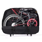 Folding Bike Bag with Universal Wheels