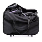 Folding Bike Bag with Universal Wheels