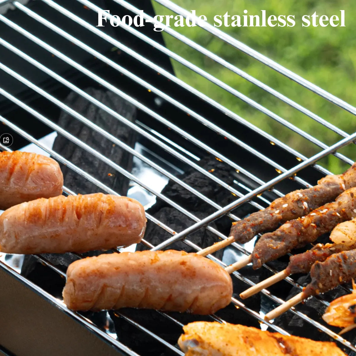 Folding Tabletop Portable Barbecue BBQ