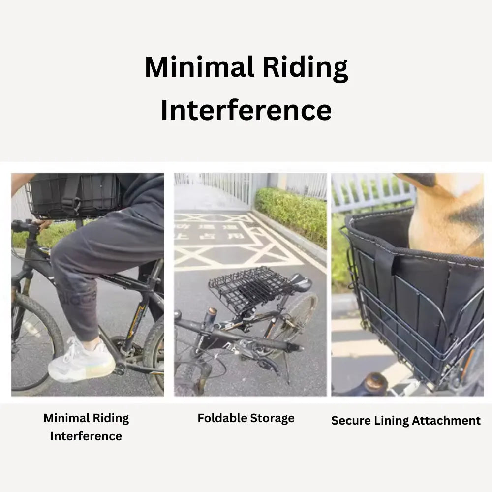 Front Beam Mounted Dog Carrier For Bike and MTB
