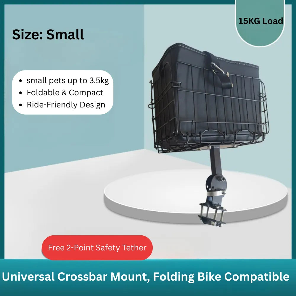 Front Beam Mounted Dog Carrier For Bike and MTB