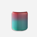 Eco Paper Folding Stool - Red / Blue Gradient