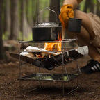 Lightweight & Foldable Fire Pit With Grate (980g Ultralight)