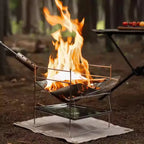 Lightweight & Foldable Fire Pit With Grate (980g Ultralight)