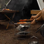 Lightweight & Foldable Fire Pit With Grate (980g Ultralight)