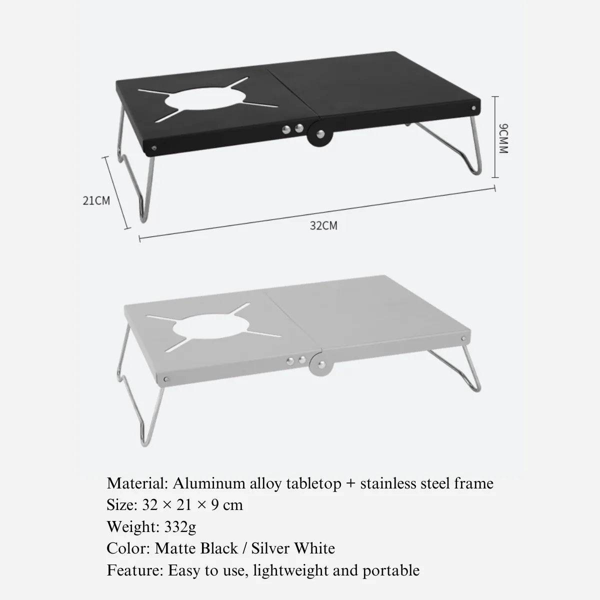 Ultralight Little Folding Tables For Solo Camping