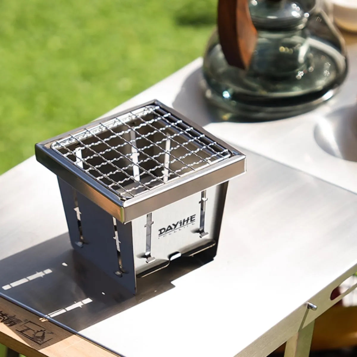 Mini Portable BBQ Grill for Solo Camping