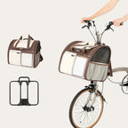 3-in-1 Pet Bike Carrier & Backpack For Brompton