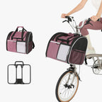 3-in-1 Pet Bike Carrier & Backpack For Brompton