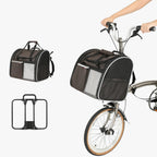 3-in-1 Pet Bike Carrier & Backpack For Brompton