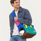 VarsityGrid Puppy Sling Bag
