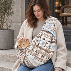 Winter Cuddle Pet Sling Carrier