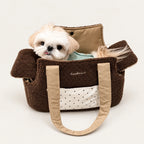 Teddy Fleece Pet Tote Carrier
