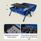 Portable Charcoal BBQ Drum Grill - Dual Side (Max)