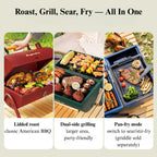 Portable Charcoal BBQ Drum Grill - Dual Side (Max)