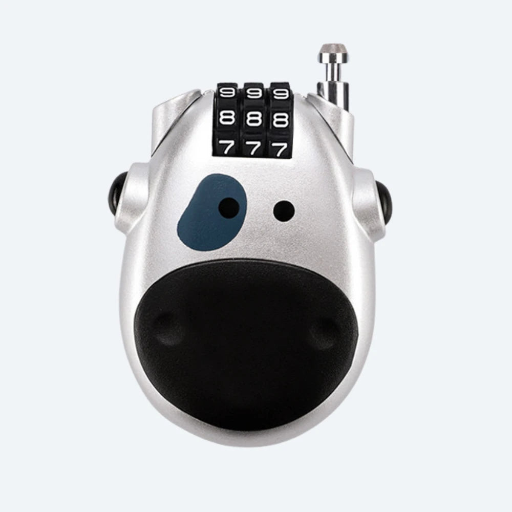 Portable Retractable Bicycle Lock for Everything