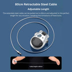 Portable Retractable Bicycle Lock for Everything