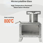 Small Portable Tent Wood Stove for Camping 1.8kg