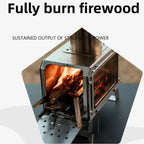 Small Portable Tent Wood Stove for Camping 1.8kg