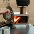 Small Portable Tent Wood Stove for Camping 1.8kg