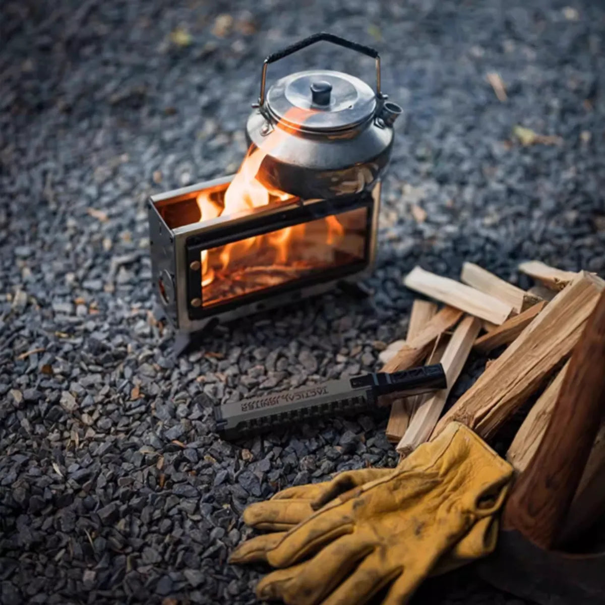 Ultralight Mini Tent Wood Stove 1.1kg