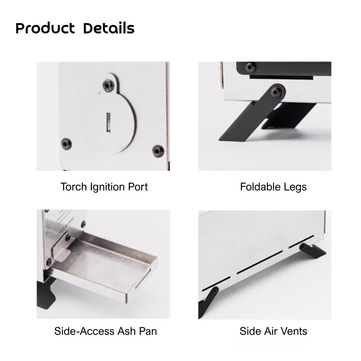 Ultralight Mini Tent Wood Stove 1.1kg