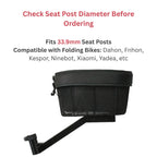 Stable Center Mounted Puppy Bike Carrier For Most Bicycles