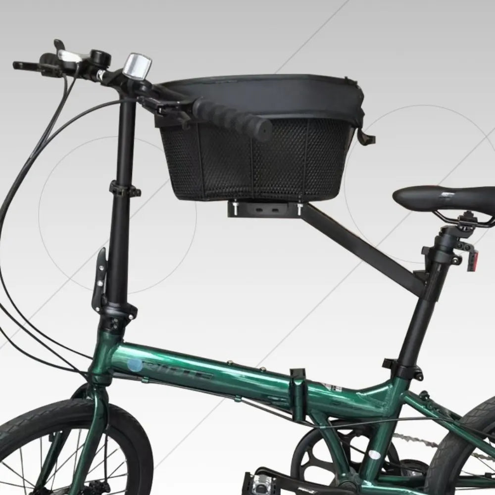 Stable Center Mounted Puppy Bike Carrier For Most Bicycles