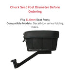 Stable Center Mounted Puppy Bike Carrier For Most Bicycles