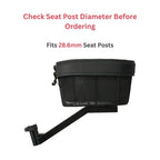 Stable Center Mounted Puppy Bike Carrier For Most Bicycles