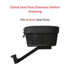 Stable Center Mounted Puppy Bike Carrier For Most Bicycles