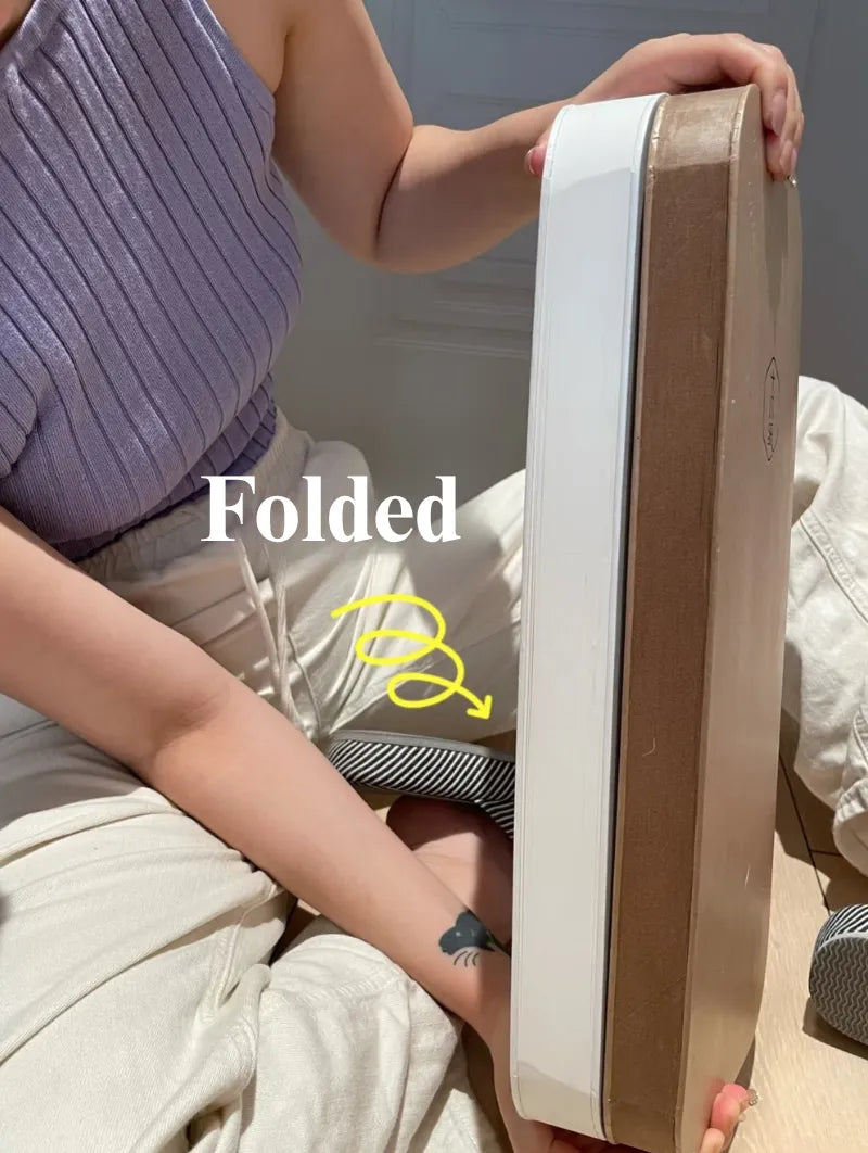 Eco Paper Folding Stool - Grey