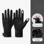 Thermal Cycling Bike Gloves Flip Finger Antibacterial Sport Liner